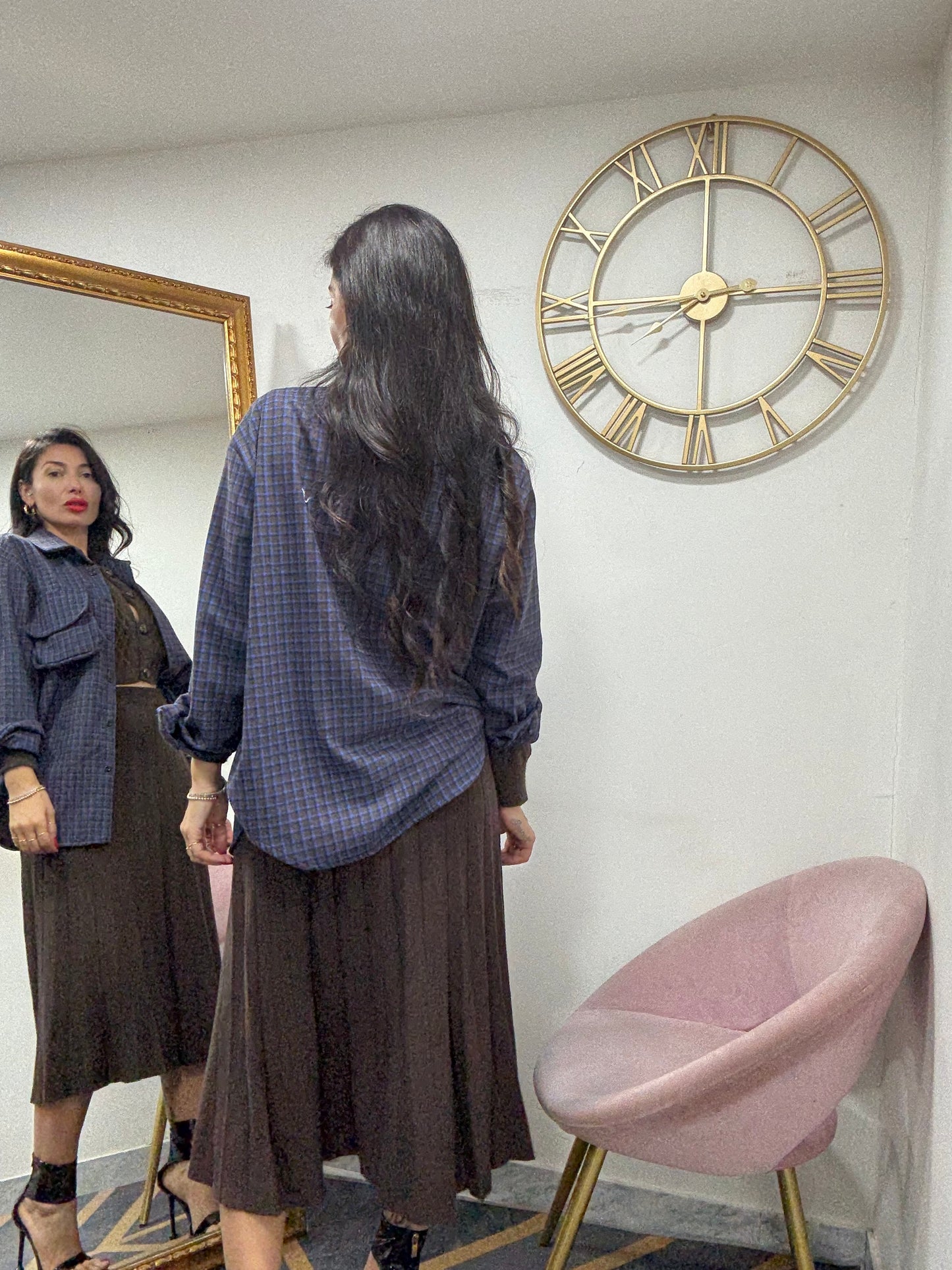 Camicia flanella tascone 793