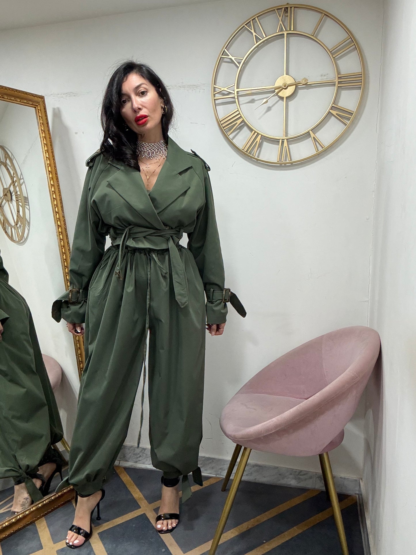 Trench crop cinta 517