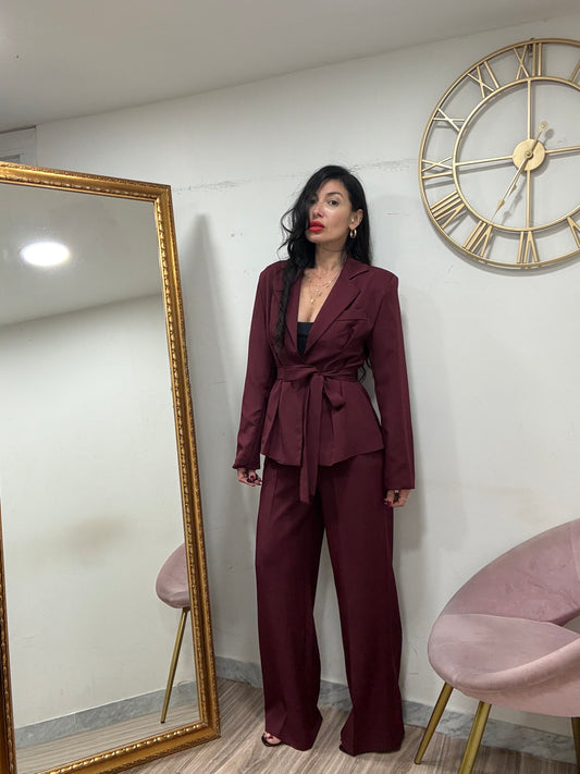 Tailleur giacca cinta slim 13158