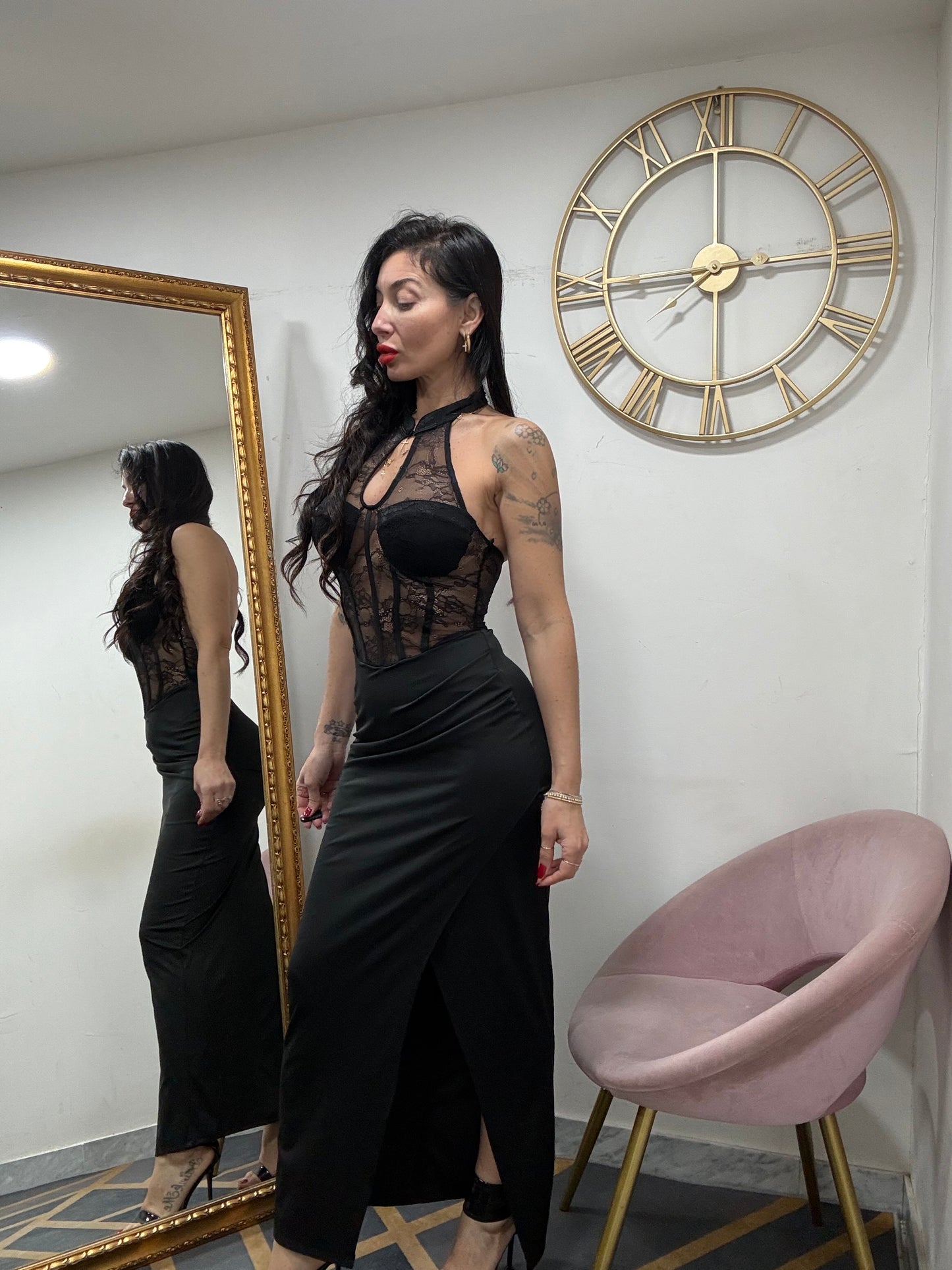 Dress coreano bustier 548