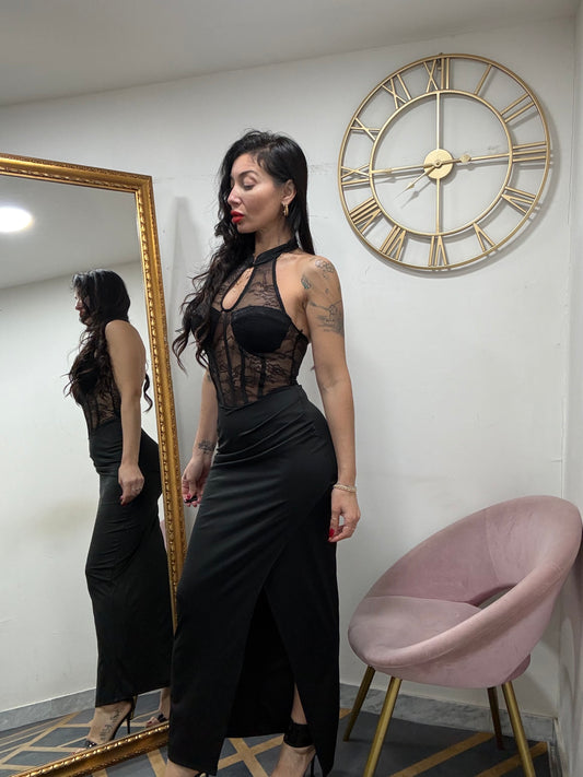 Dress coreano bustier 548