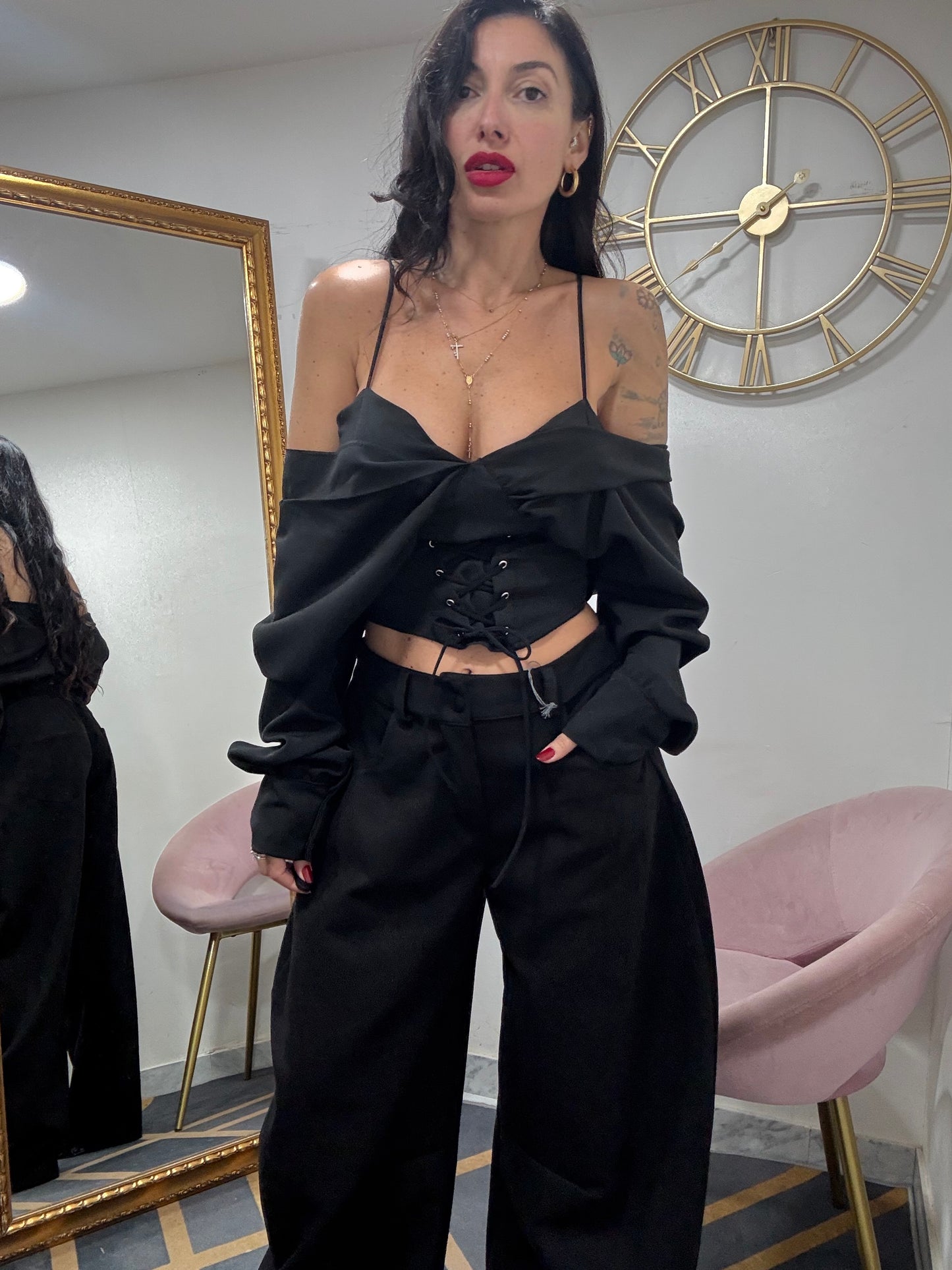 Camicia canotta bustier 052