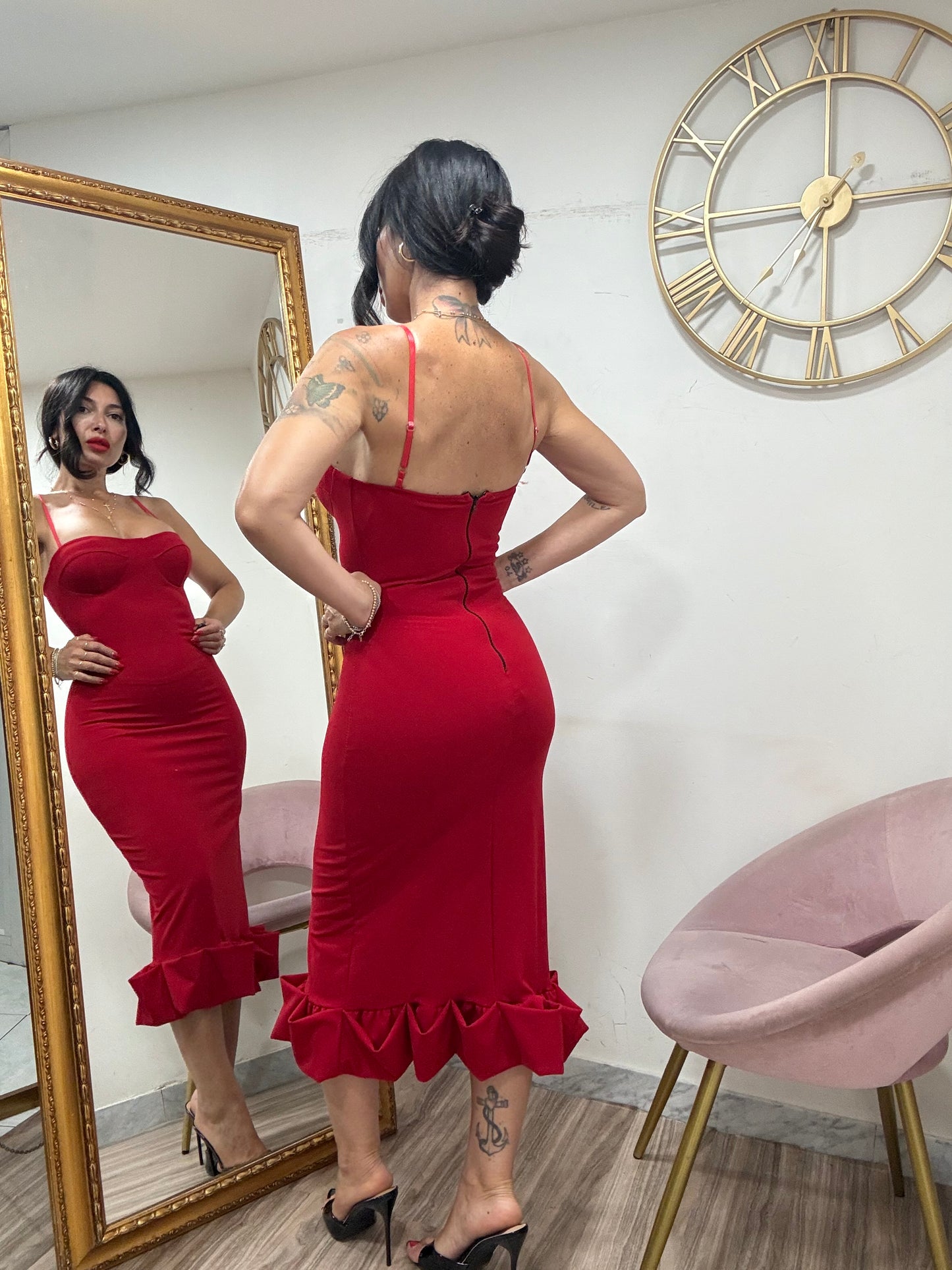 Dress tubino balza 2371