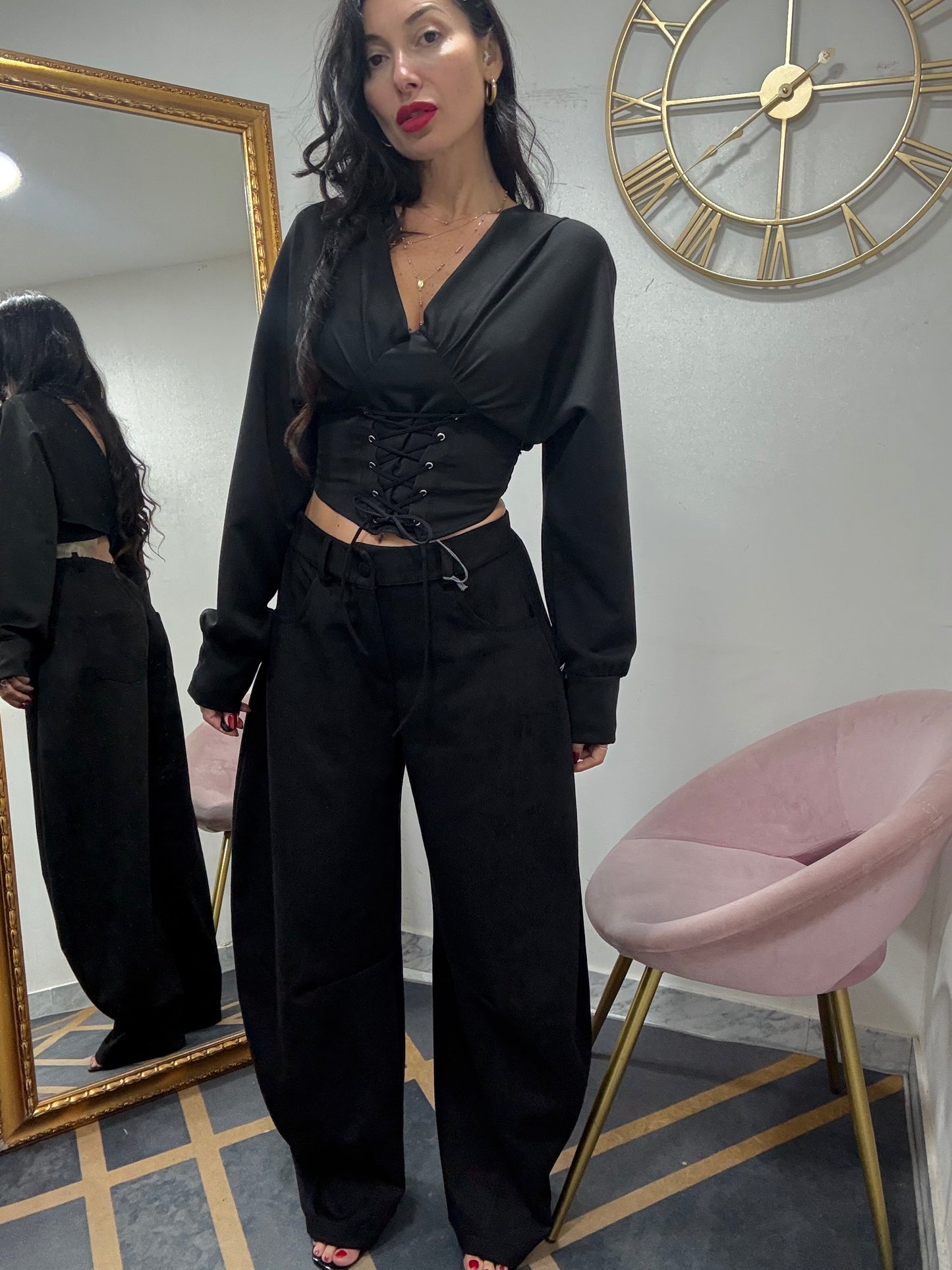 Camicia canotta bustier 052