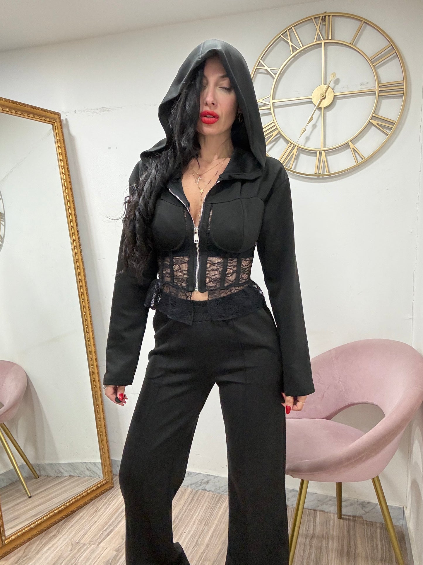 Coordinato pizzo 38329