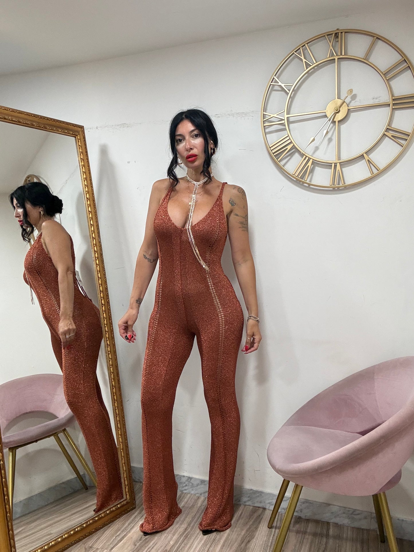 Jumpsuit filo lurex 990