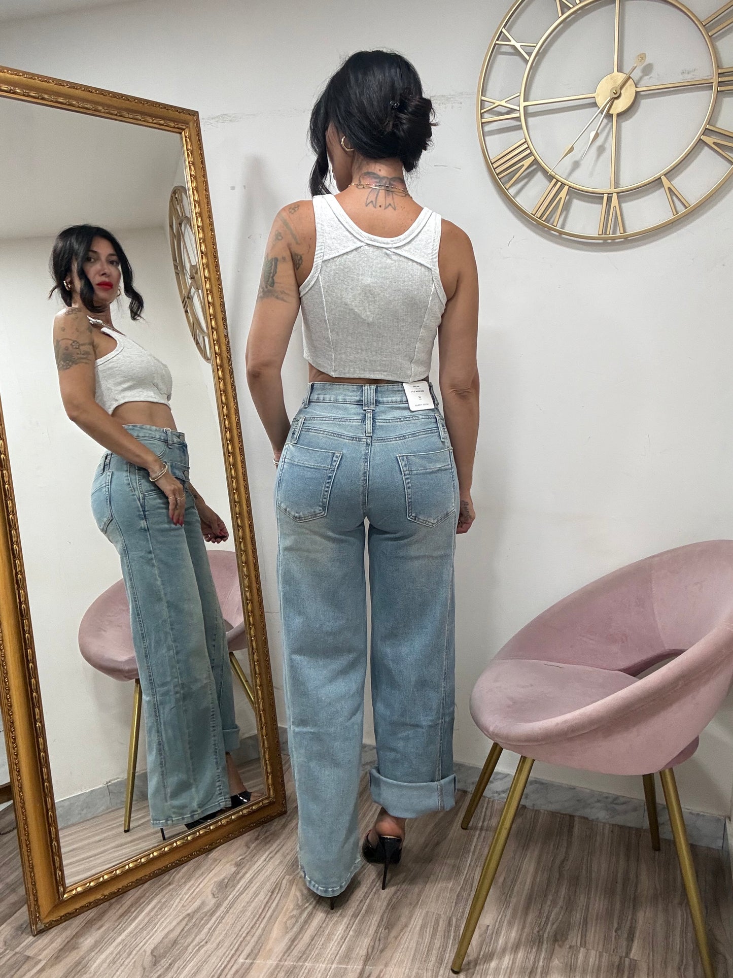 Jeans doppio bustino 819