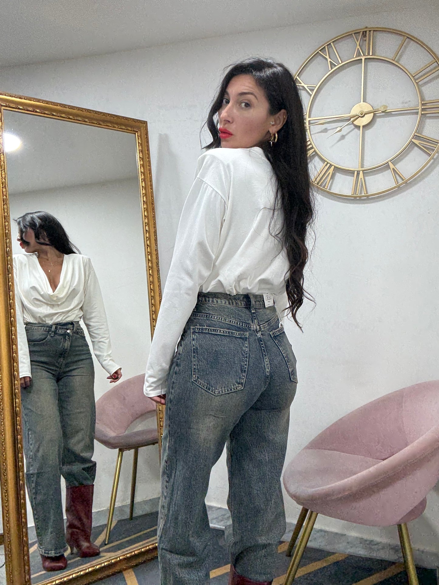 Shirt spalline collo morbido 265