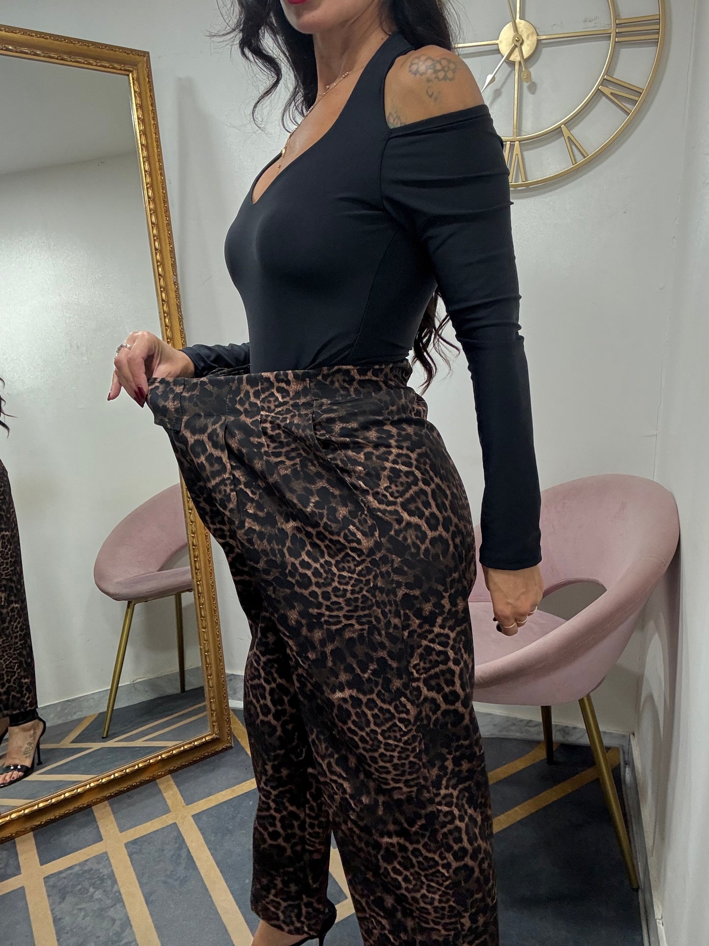 Pantalone slouchy 650