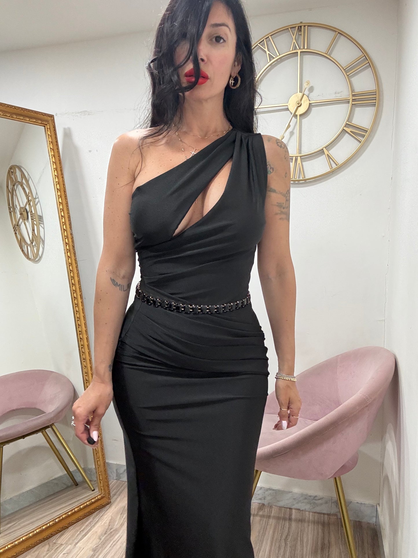 Dress monospalla 2436