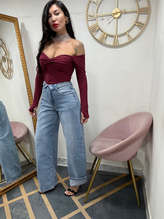 Jeans risvolto bustino 121