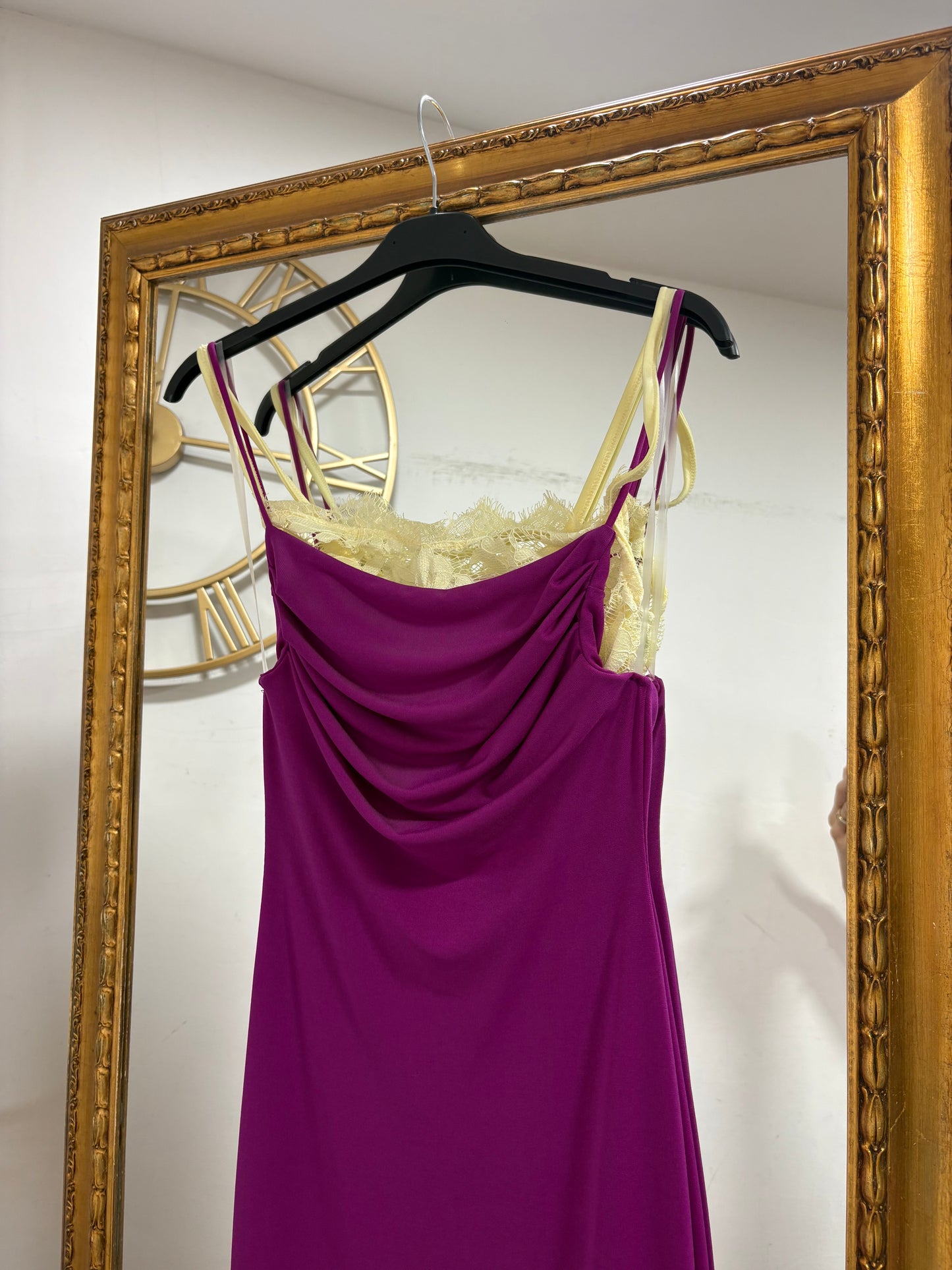 Long Dress top pizzo 6073