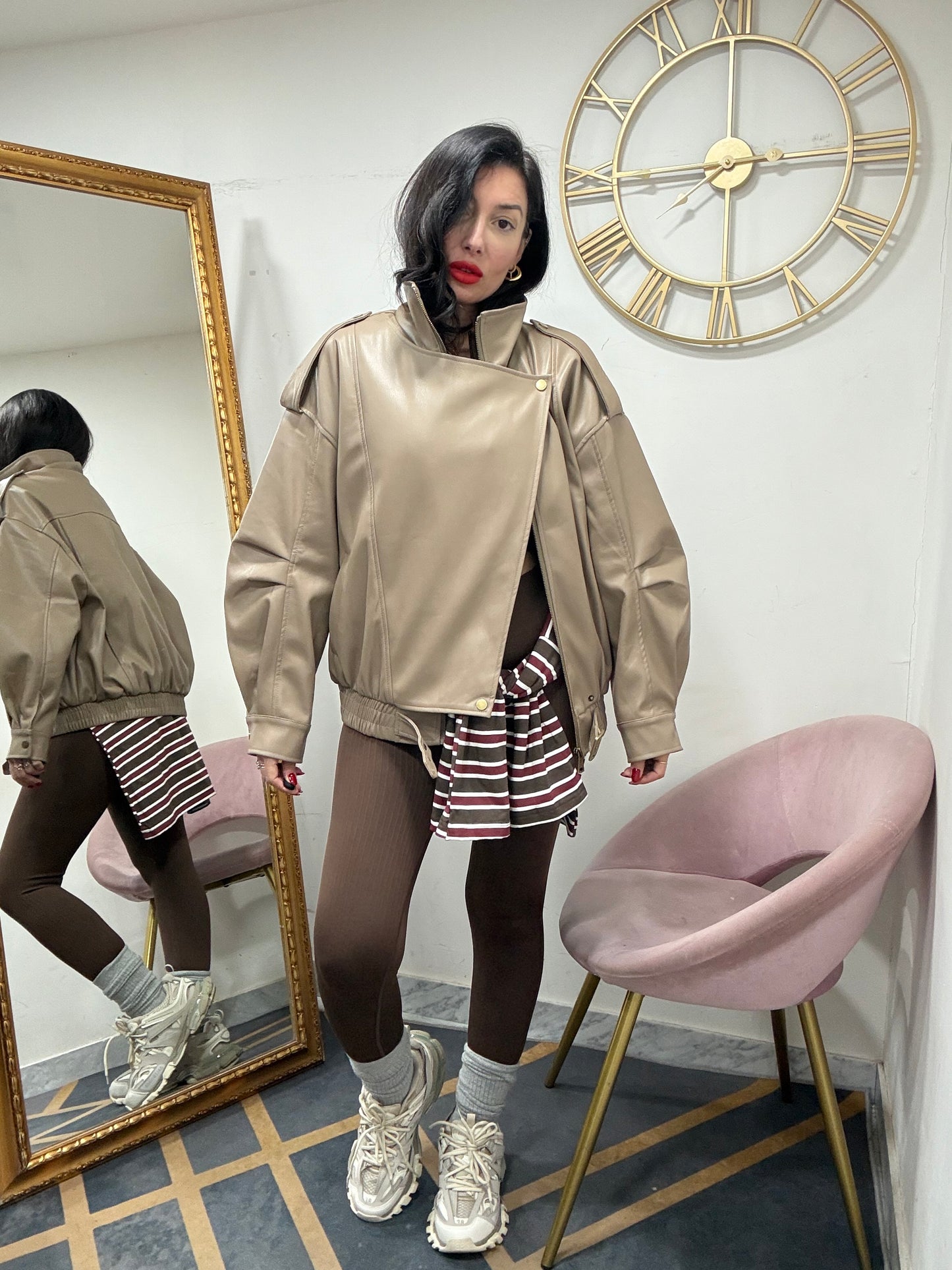 Bomber ecopelle 010