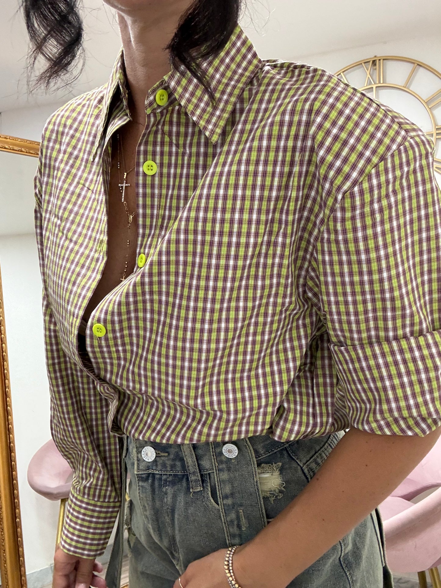 Camicia quadri 8969