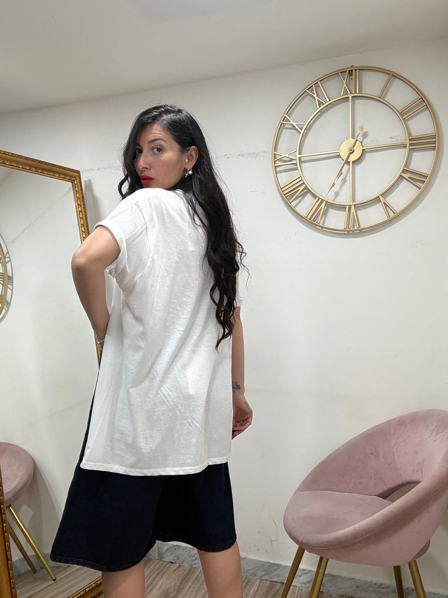 Maxishirt tagli cuore