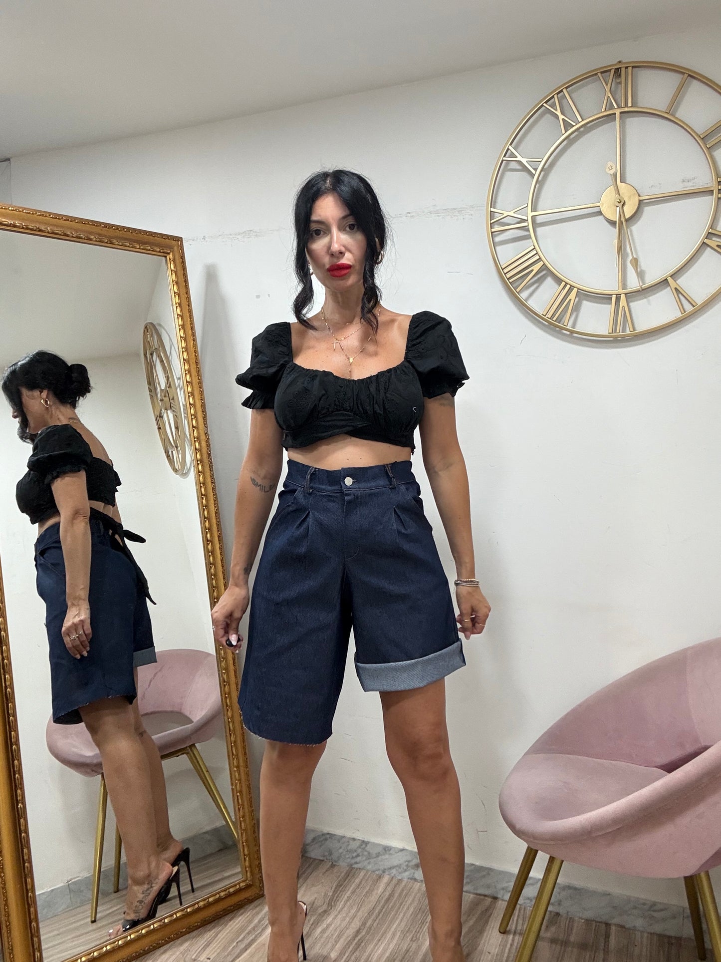 Short Denim classico 22750