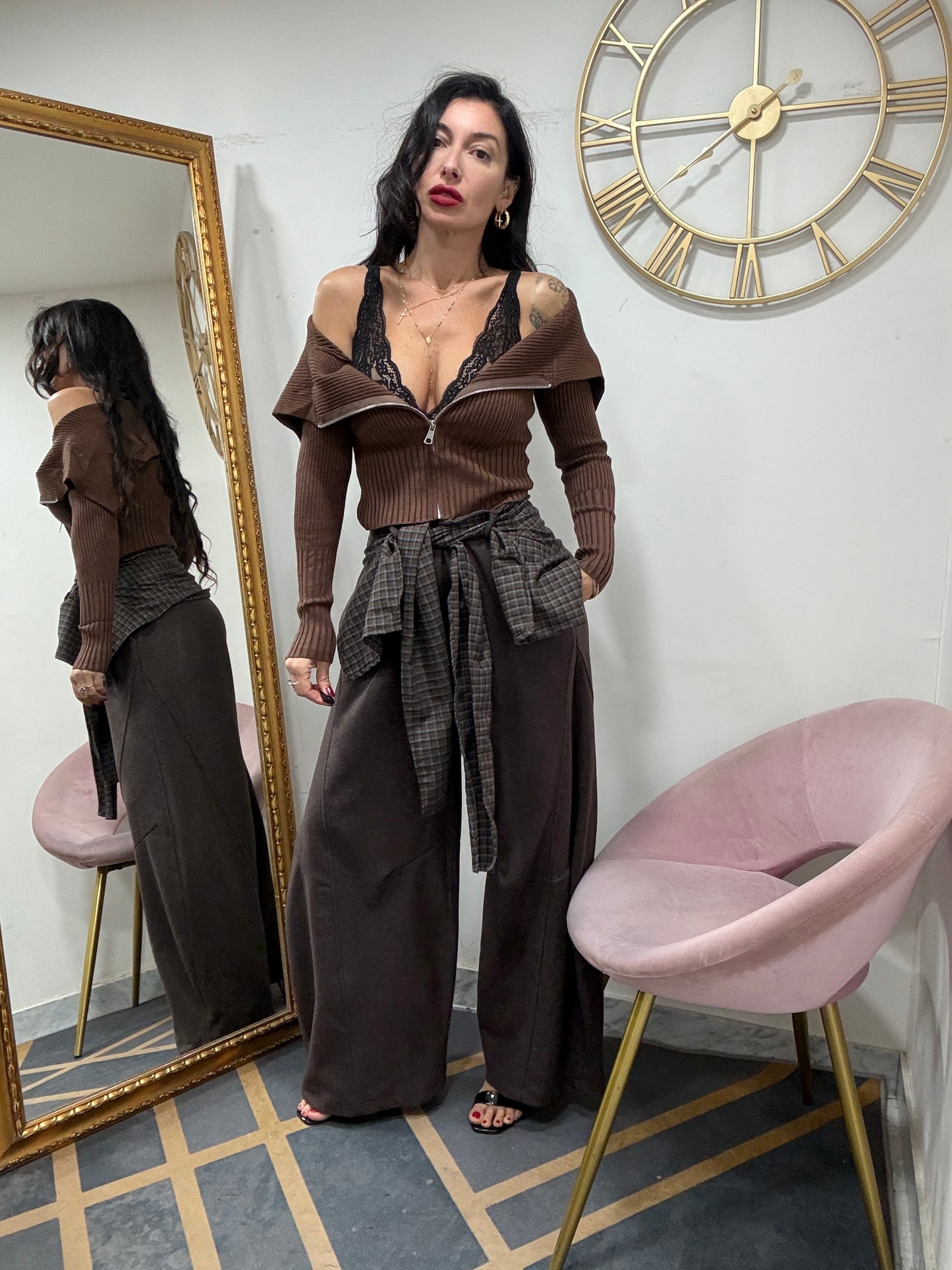 Pantalone cinta camicia 795