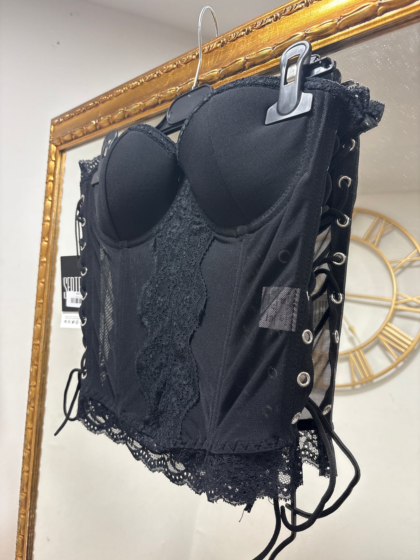 Corsetto intreccio lati 7206