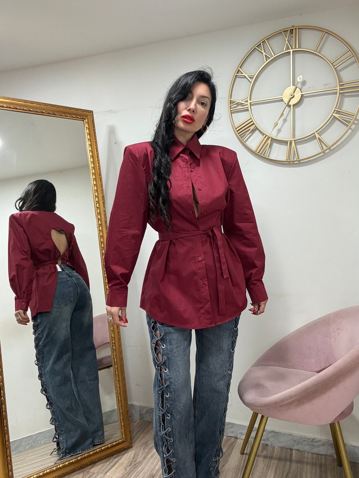 Camicia cuore 8894