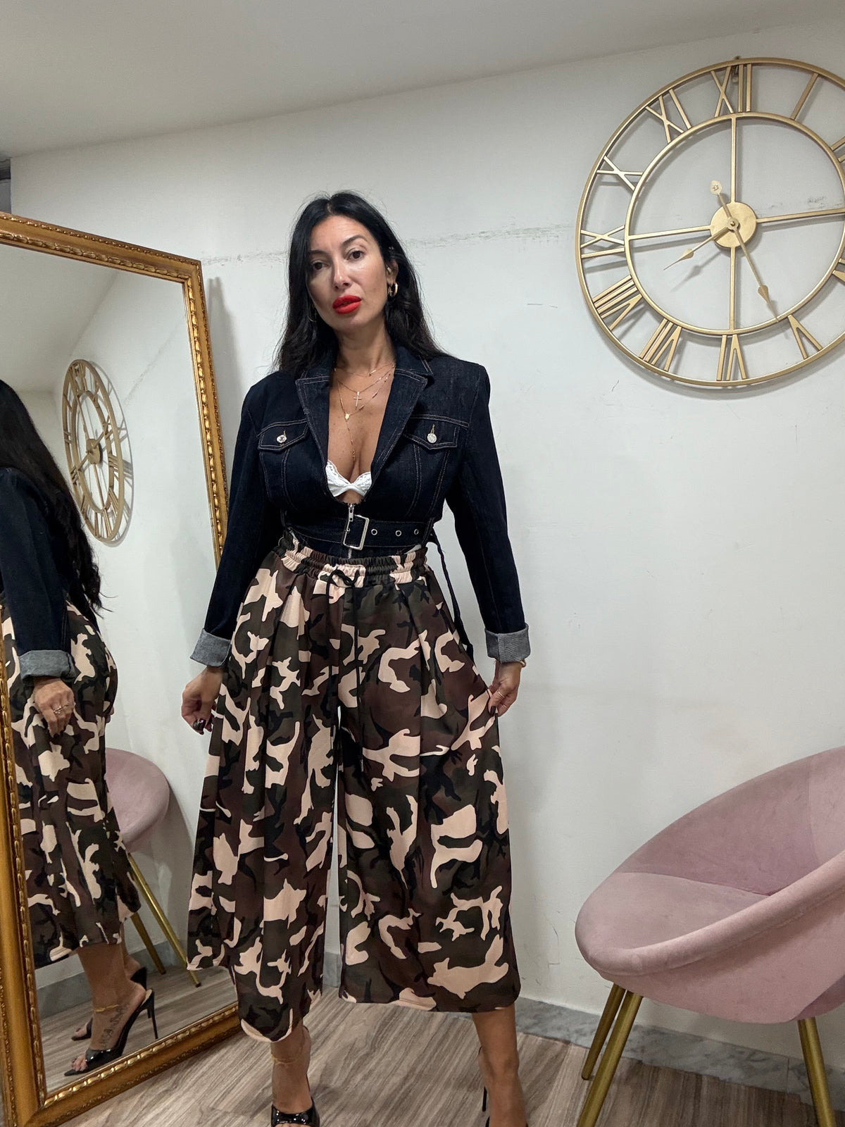 Bermuda 3/4 mimetico 1873