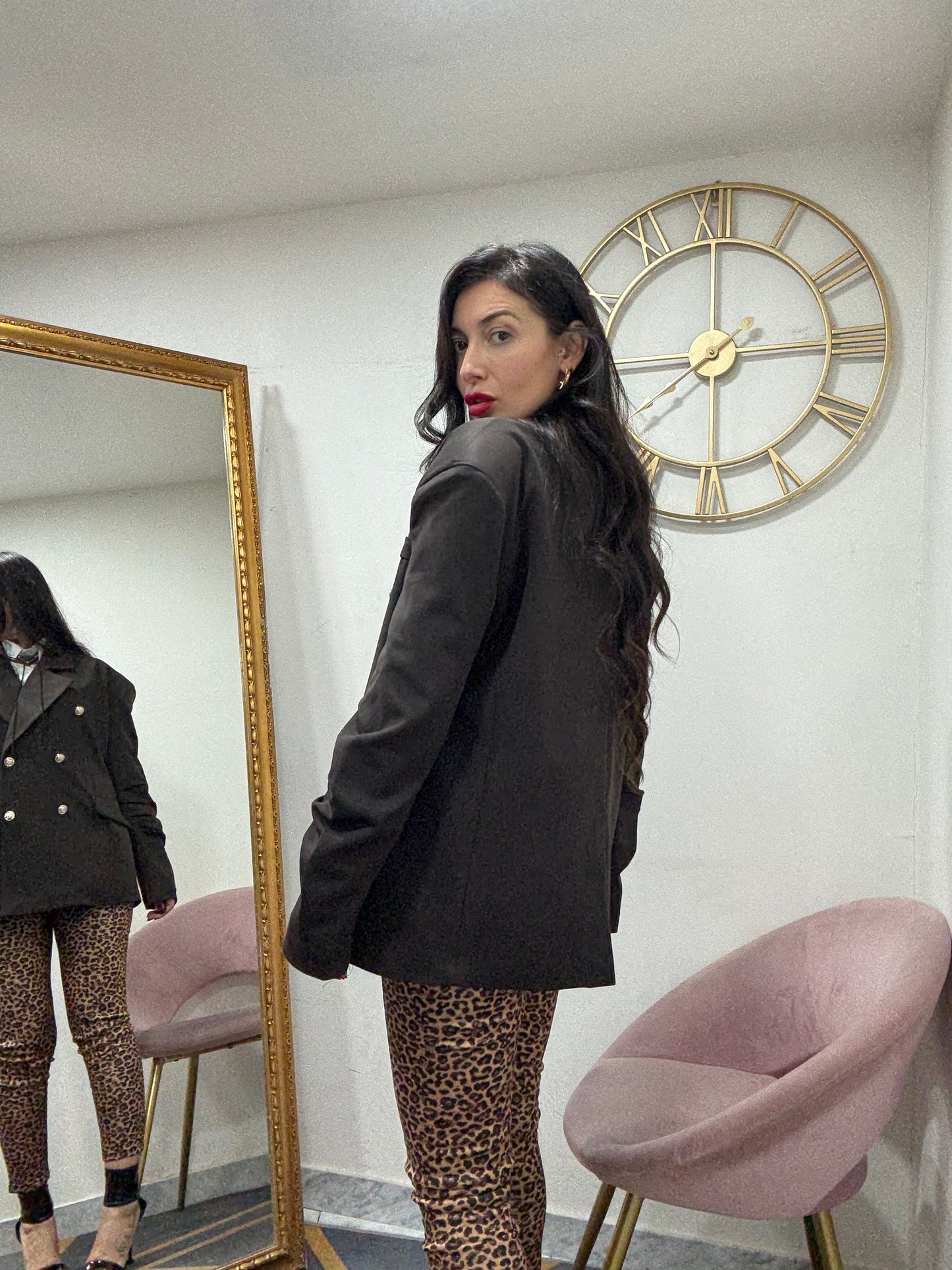 Giacca over balmain589