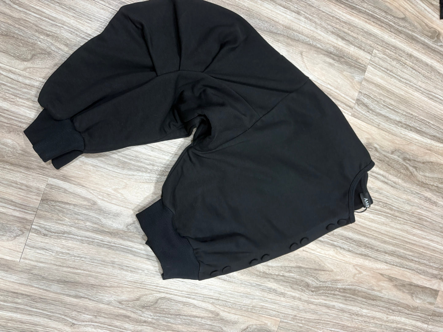 Felpa crop bottoncini 9988