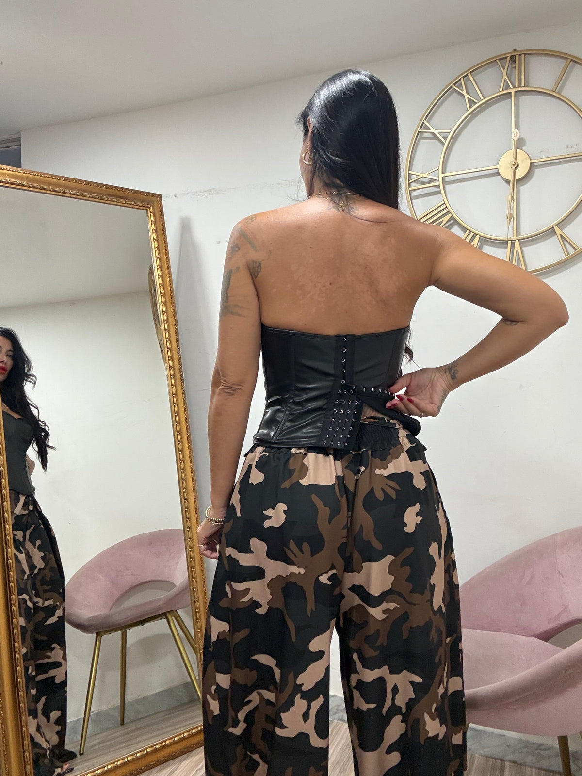 Corsetto ecopelle 9173