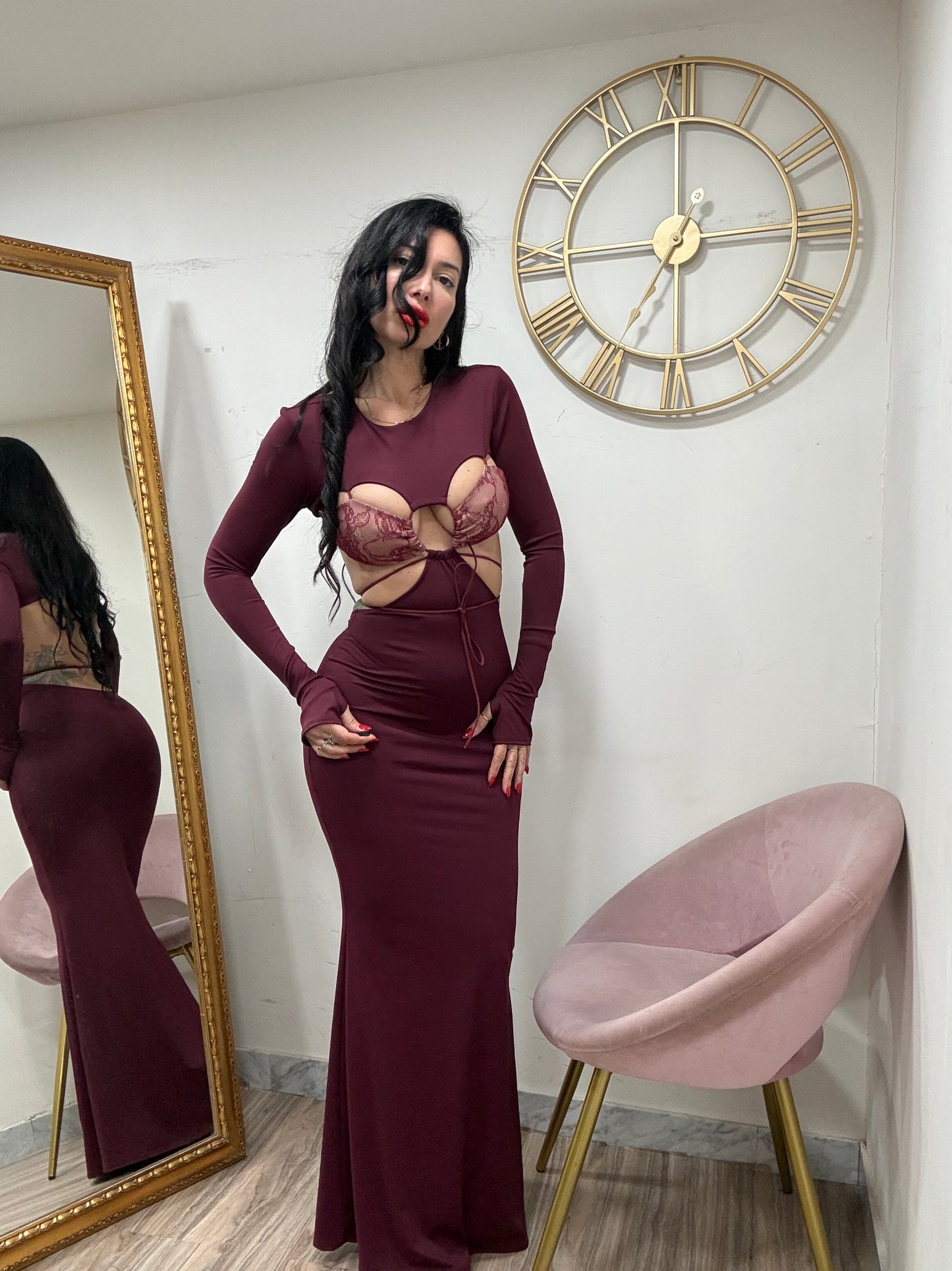 Dress fascia pizzo 1984