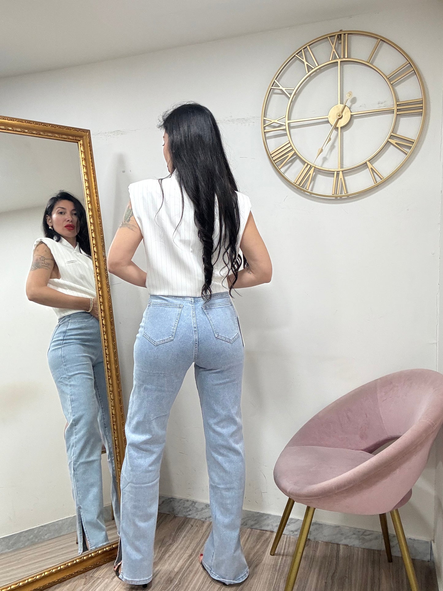 Jeans spacchetti 696