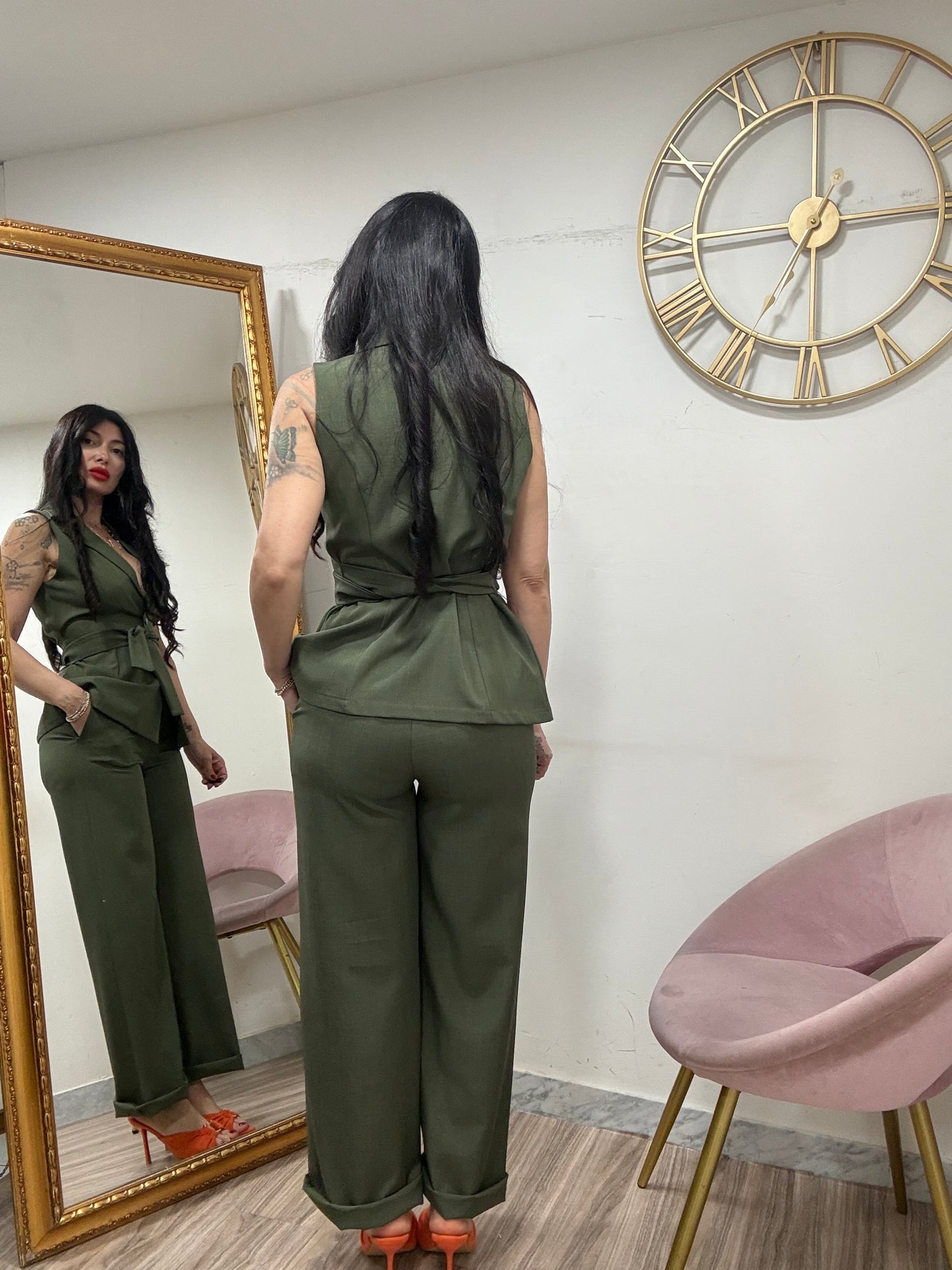 Tailleur gilet laccio 438