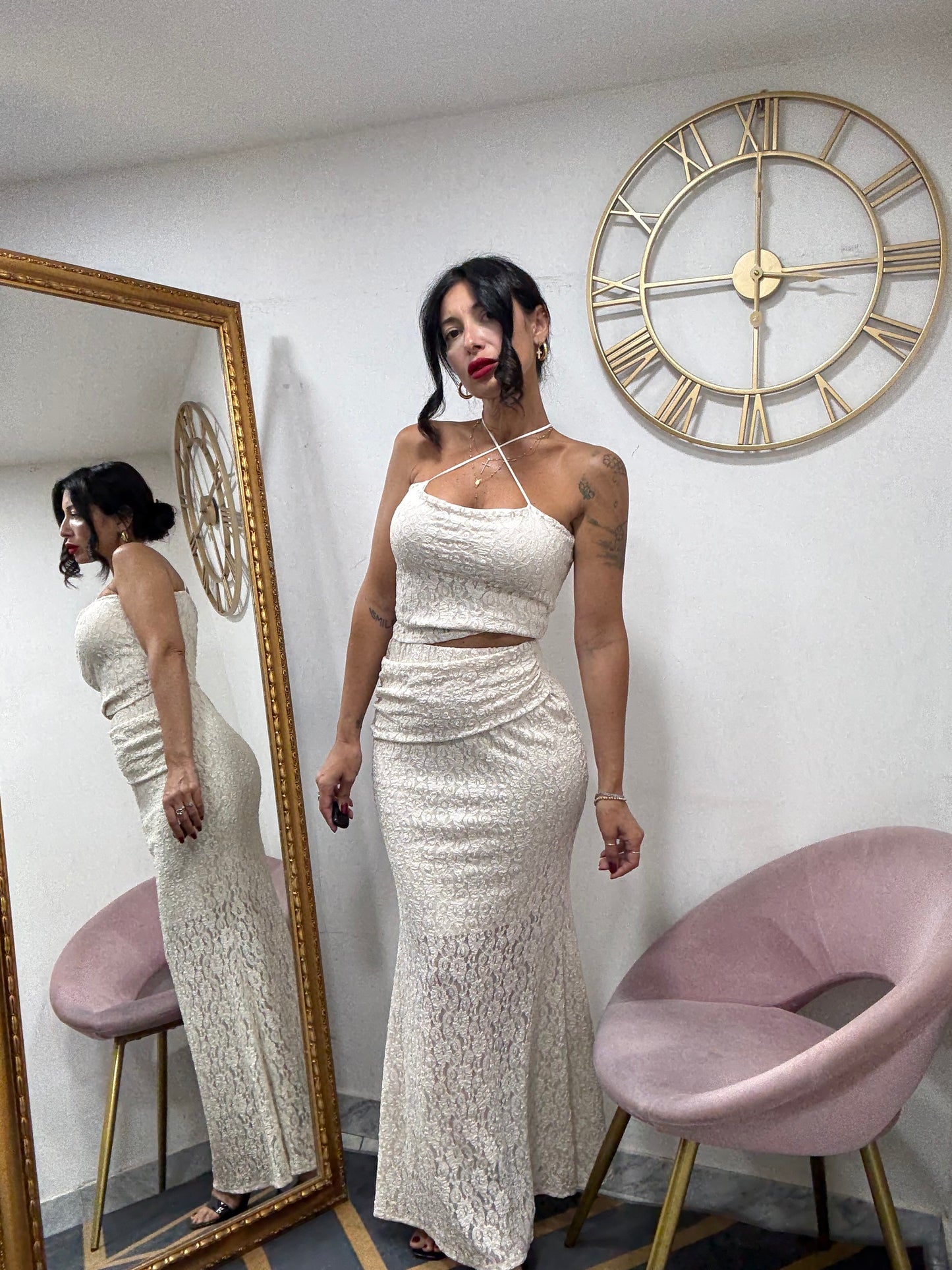 Coordinato pizzo 905