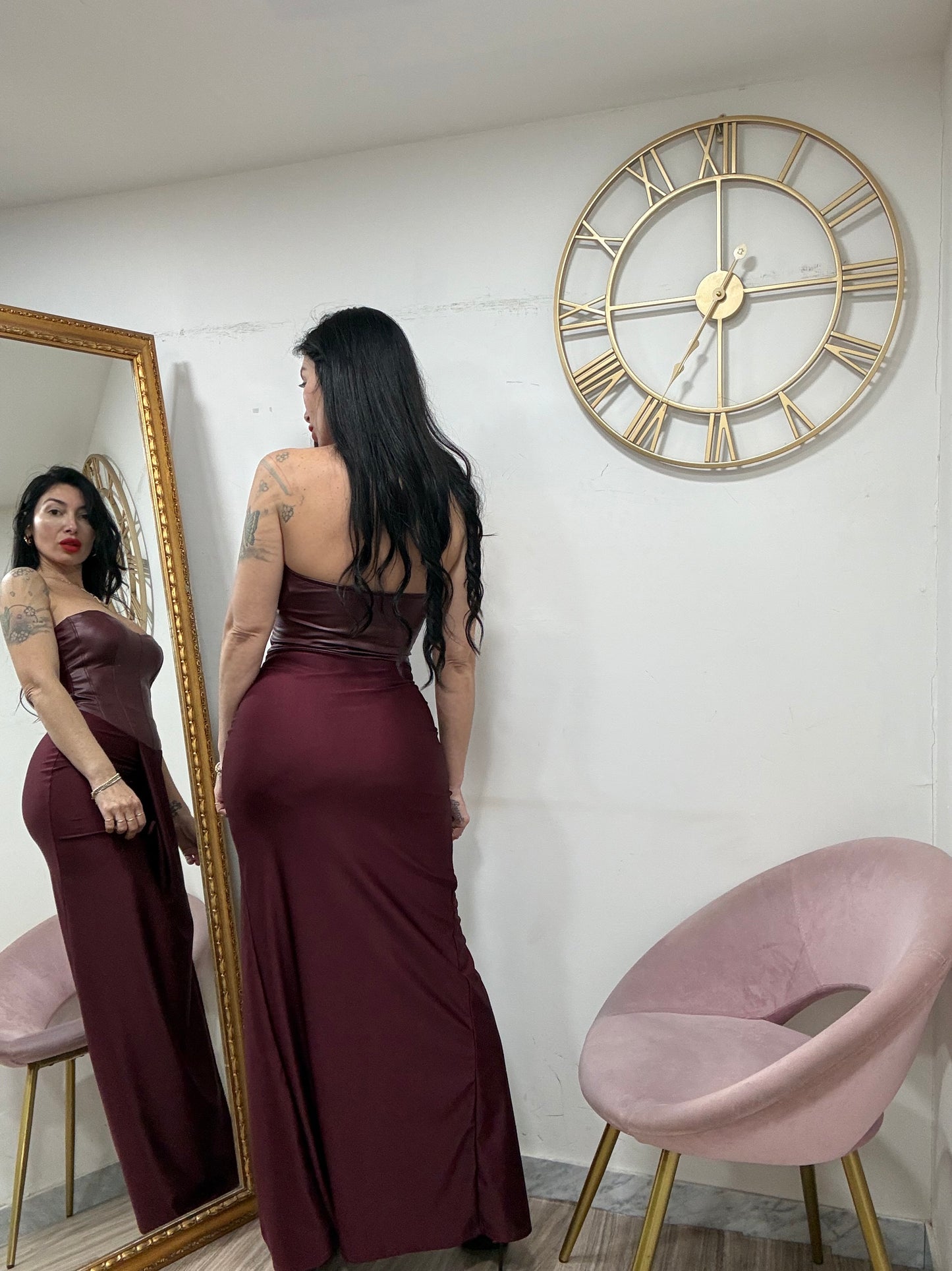 Dress fascia ecopelle 19655