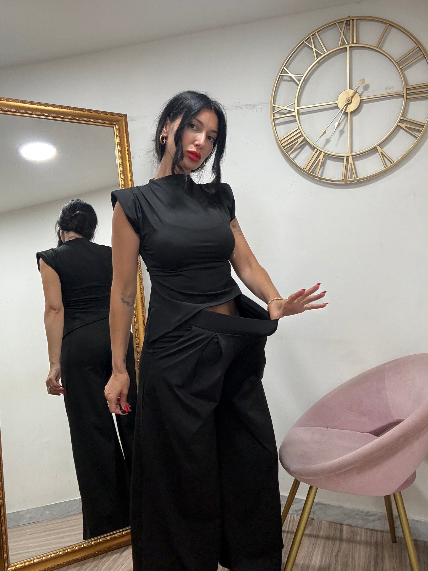 Coordinato canotta assimmetrica 22779