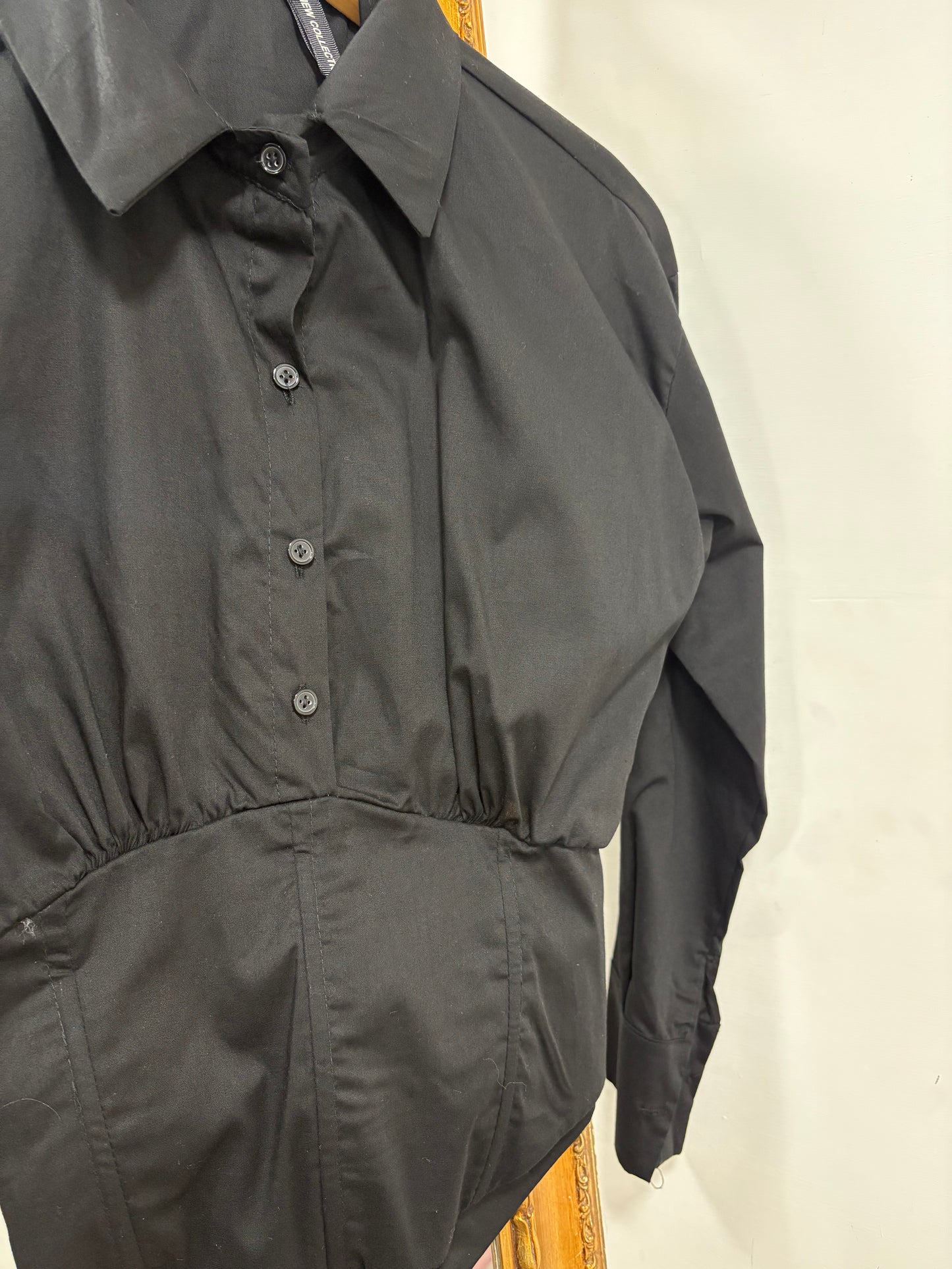 Camicia crop corpetto 246