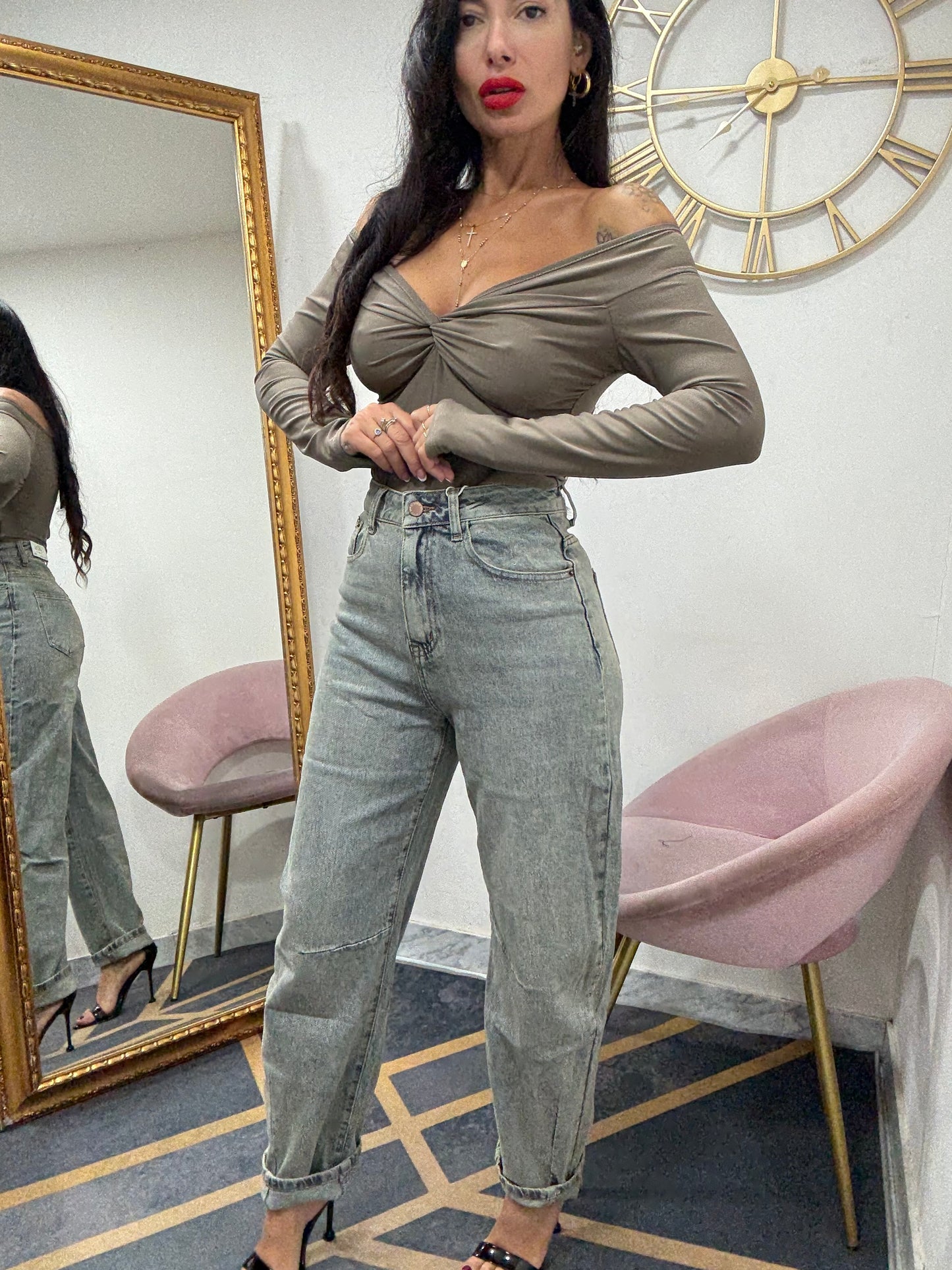 Jeans ballon slim 527
