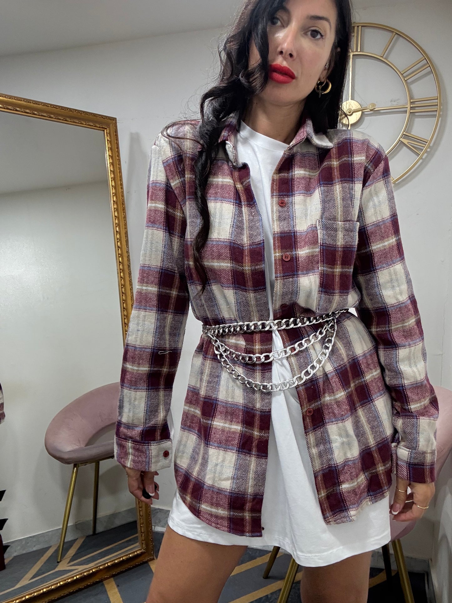 Camicia spalline panno 762