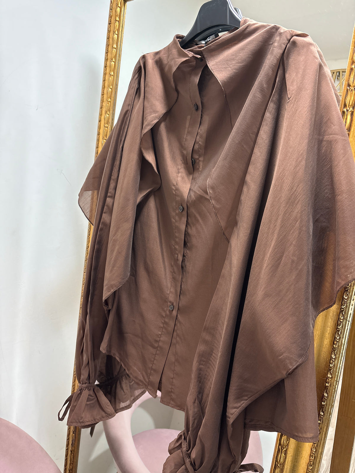 Camicia velo manica aperta 66992