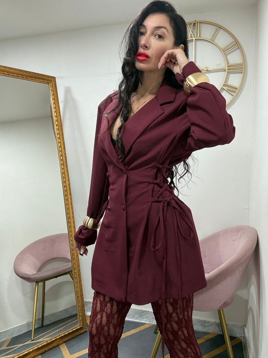 Dress-giacca intreccio lati 863