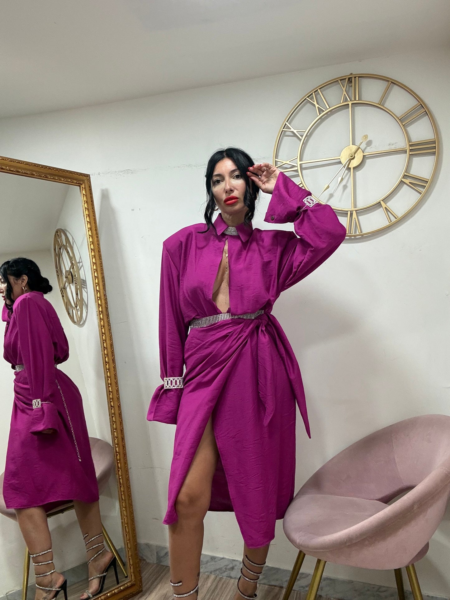 Dress portafoglio mod camicia 7095
