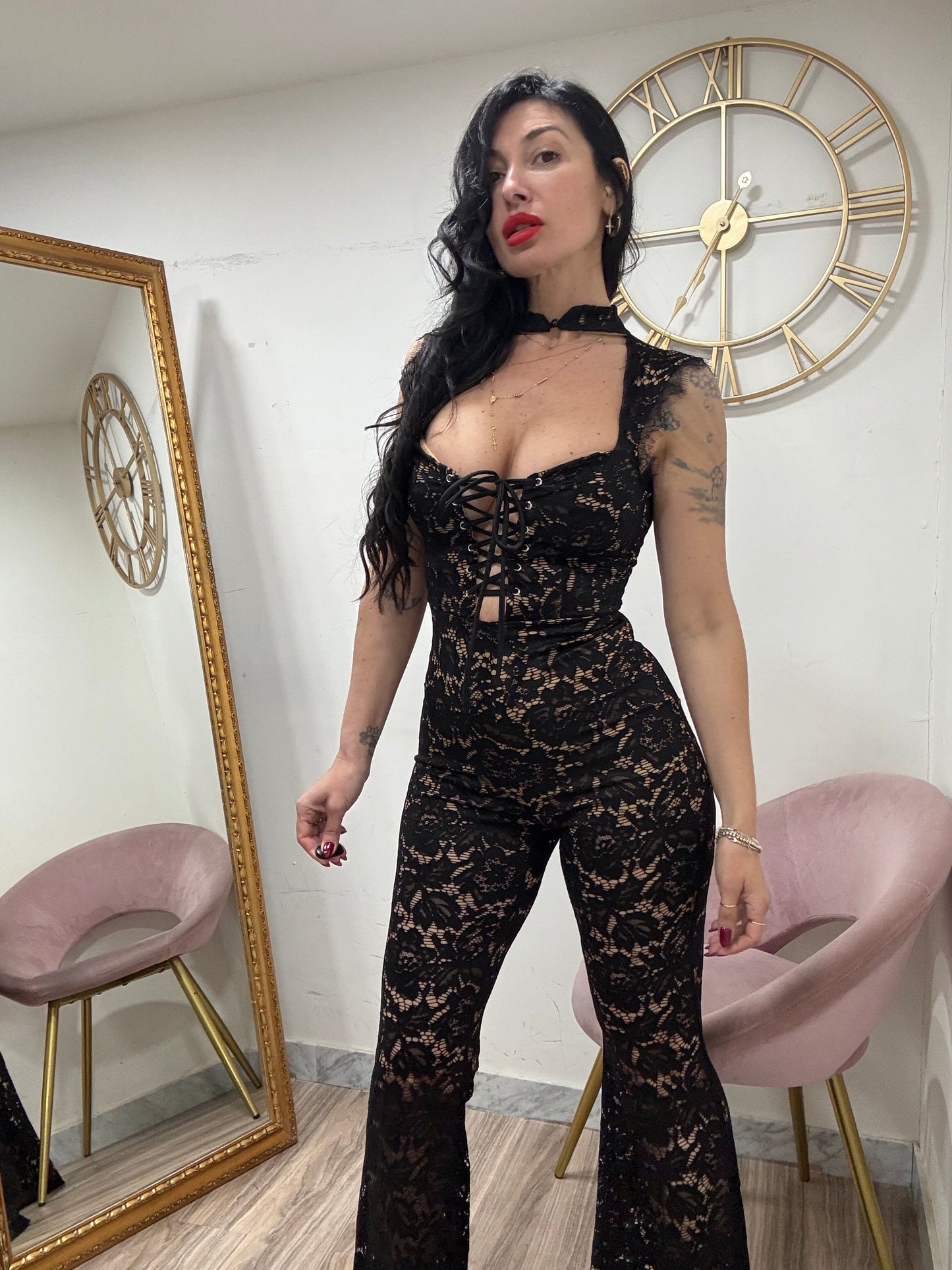 Jumpsuit pizzo 20193