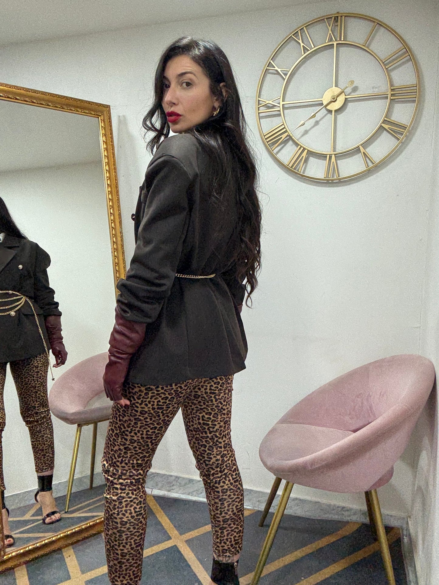 Giacca over balmain589