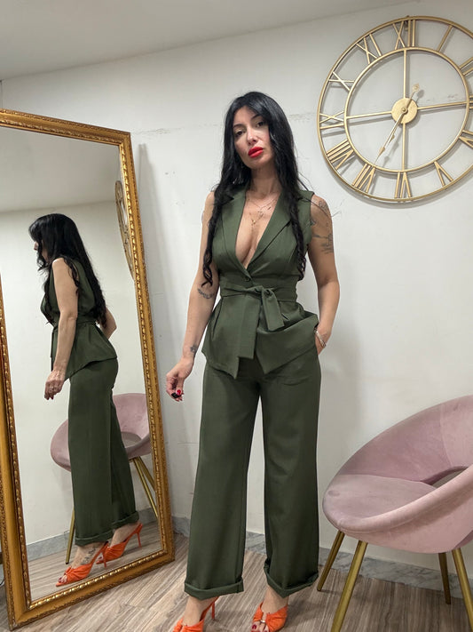 Tailleur gilet laccio 438