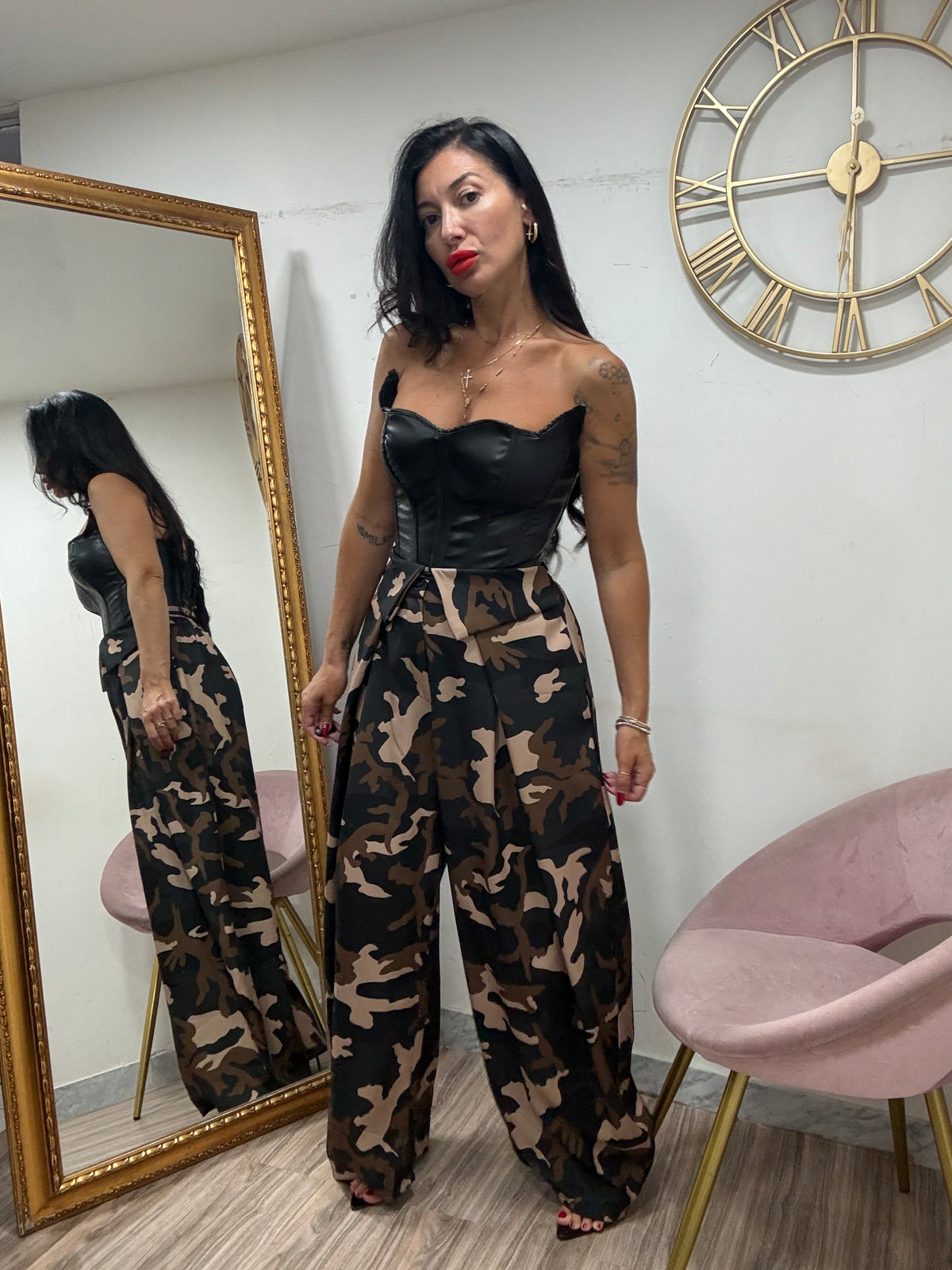 Corsetto ecopelle 9173