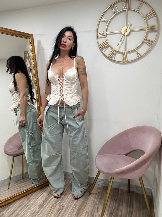 Canotta bustier 155