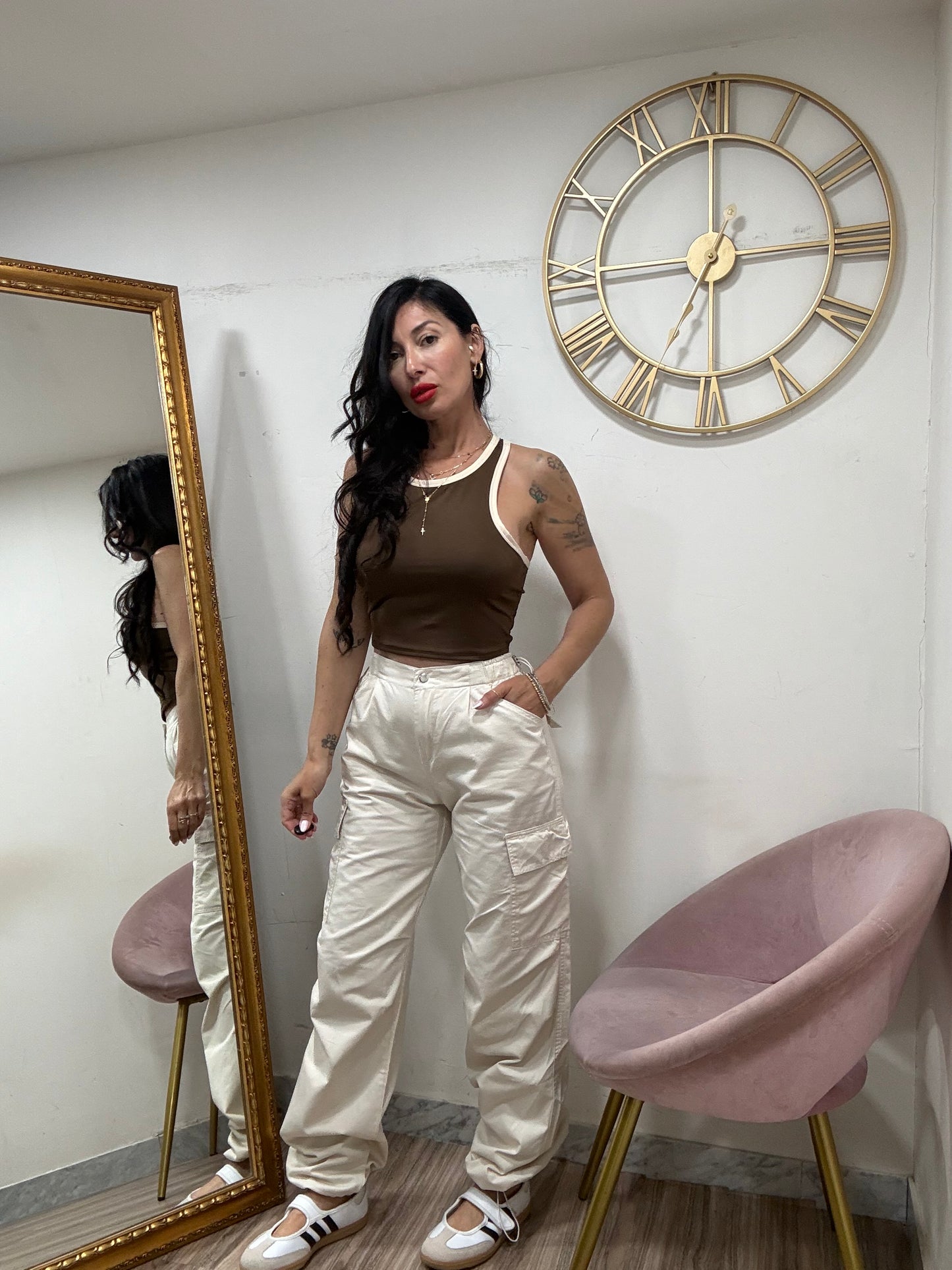Pantalone mod cargo 3178-5