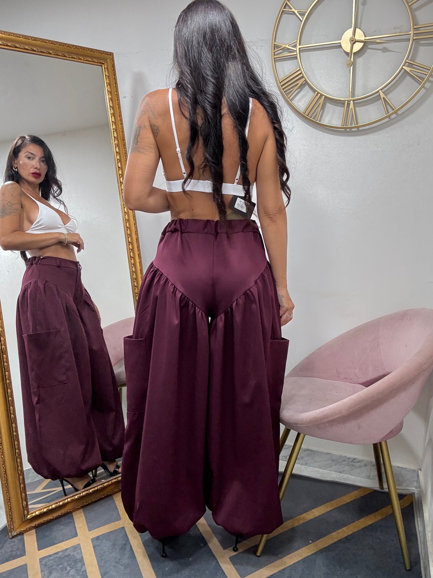 Pantalone aladino coulotte 886