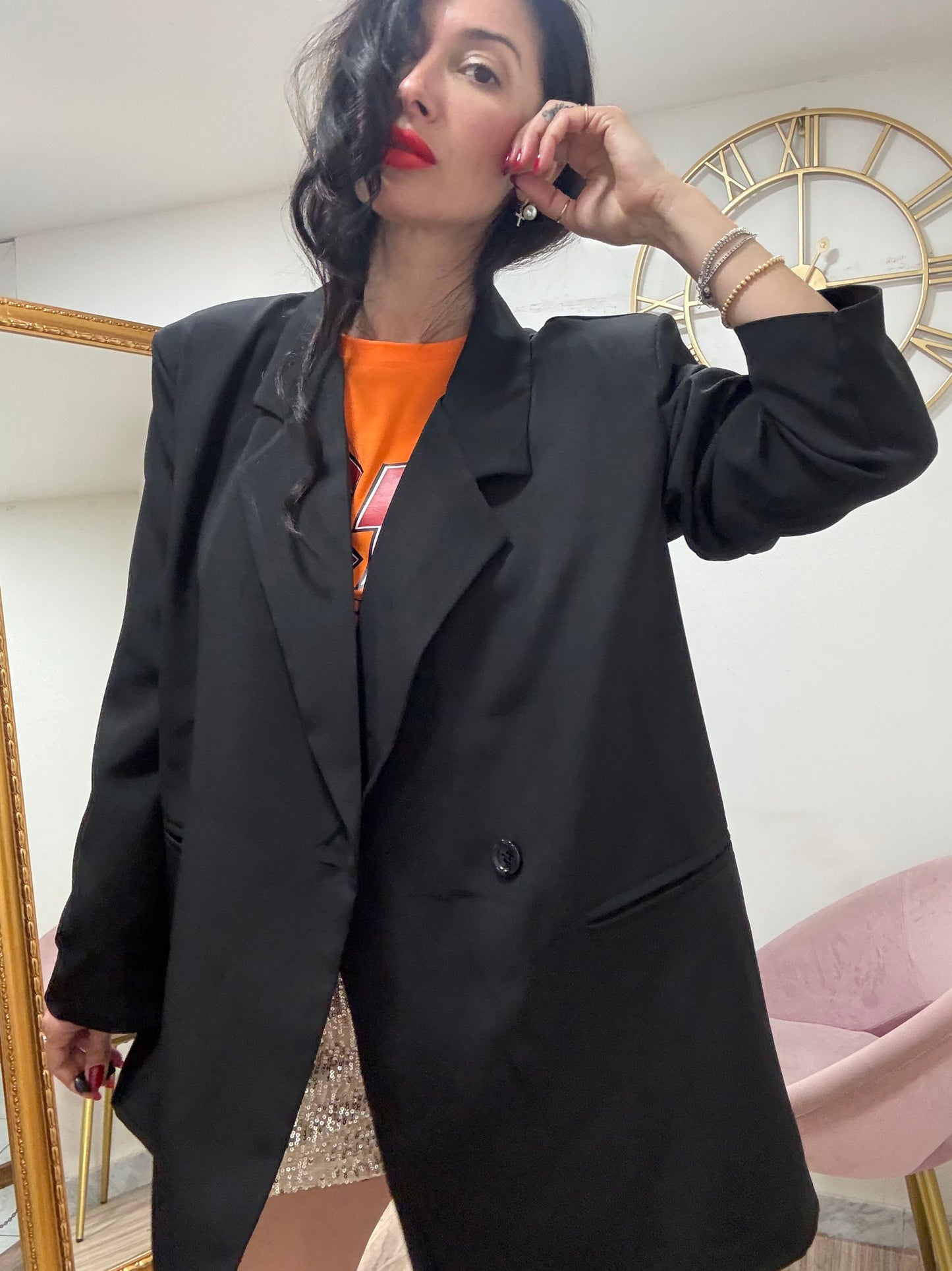 Giacca over doppio petto 42672