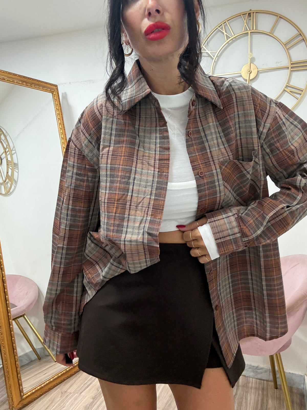 Camicia quadri 2777 Texas