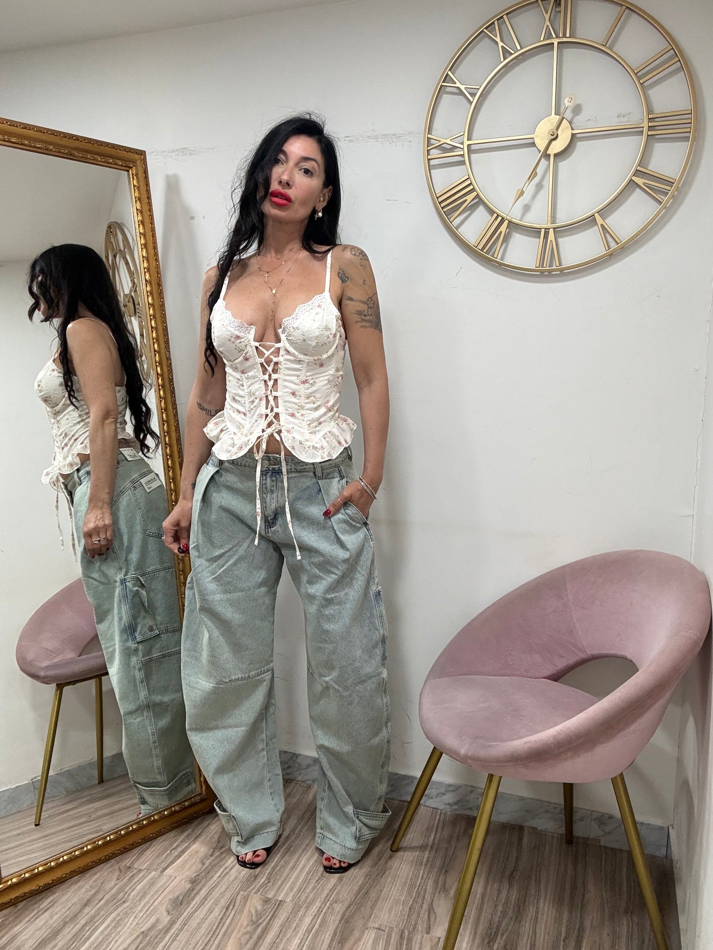 Jeans balloon tasconi 45