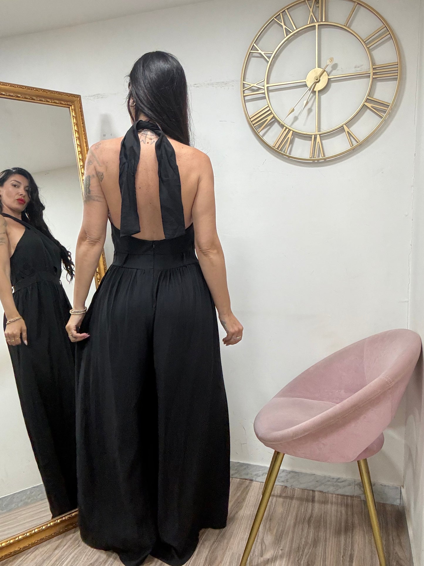 Jumpsuit palazzo cinta  58199